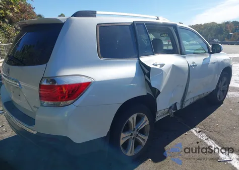 2012 Toyota Highlander Limited V6 z USA, uszkodzony, nr VIN 5TDDK3EH7CS104367